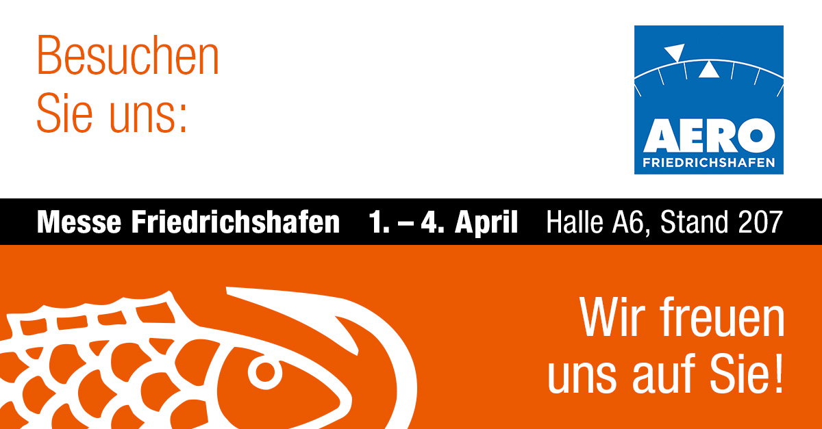 Wir stellen aus - auf der Luftfahrtmesse AERO 2020 in Friedrichshafen