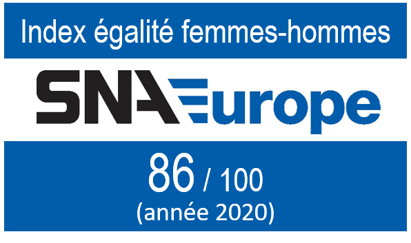 SNA Europe France - Index égalité femmes-hommes 2020