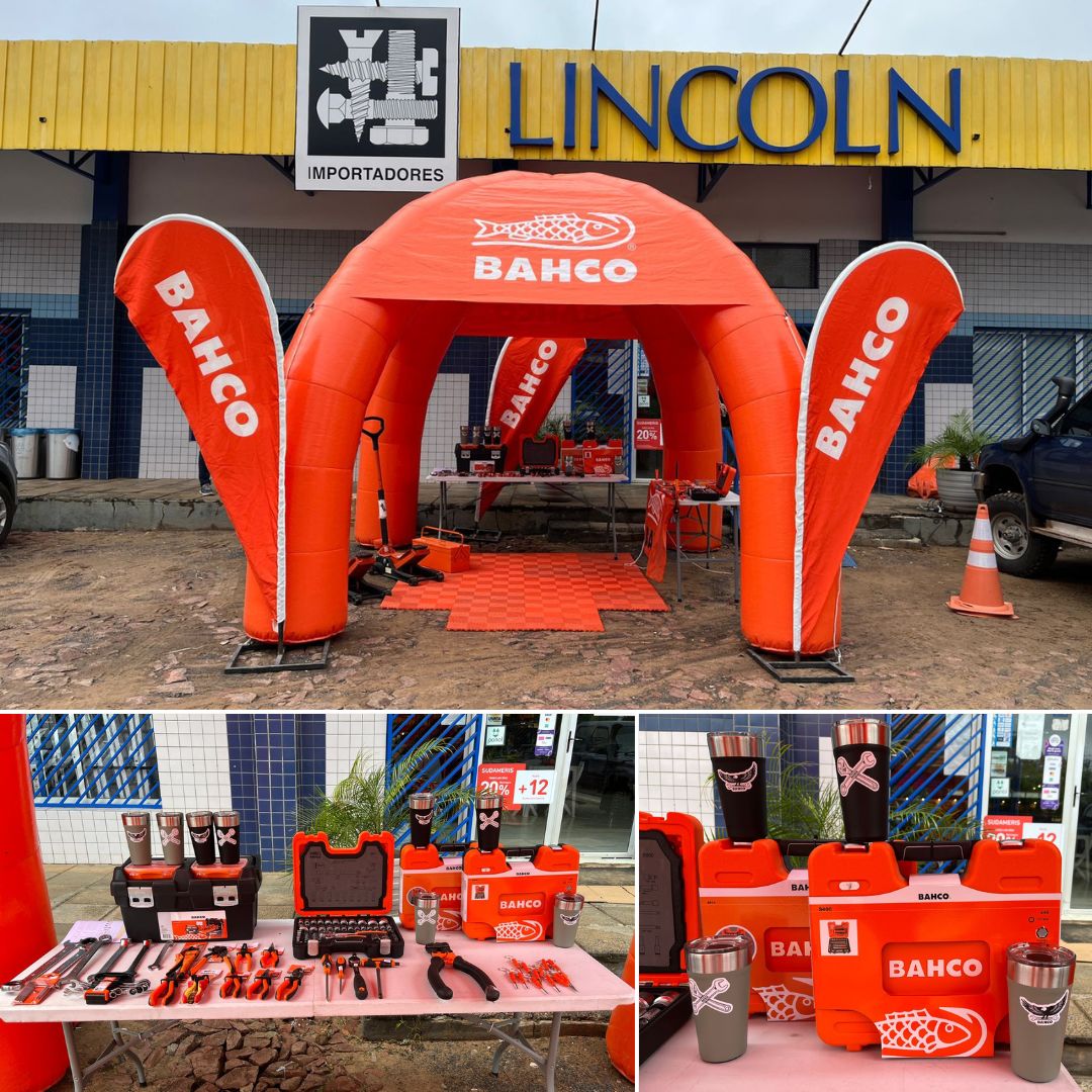 Exhibición de productos BAHCO en Lincoln